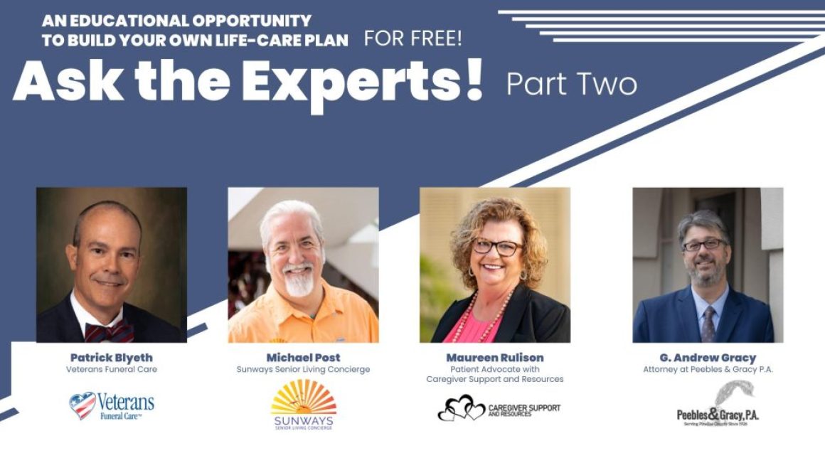 Ask the Experts - Life Care Planning forum